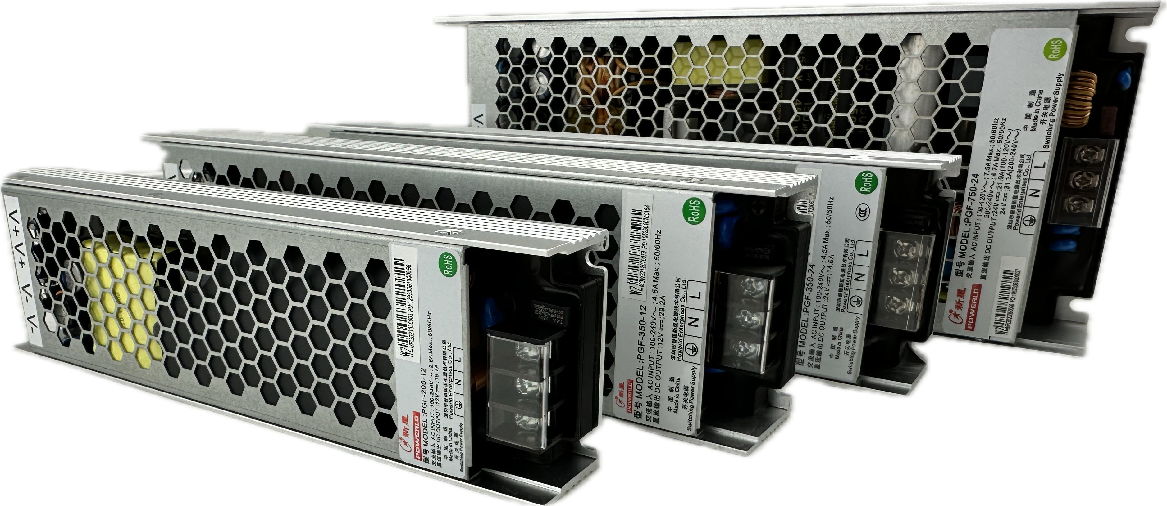 PGF半灌膠係列電源（200~800W）